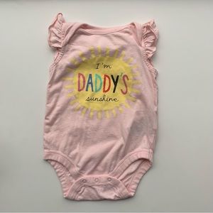 3/$10 GAP Baby girl bodysuit 3-6m